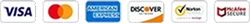 Accepted payment cards